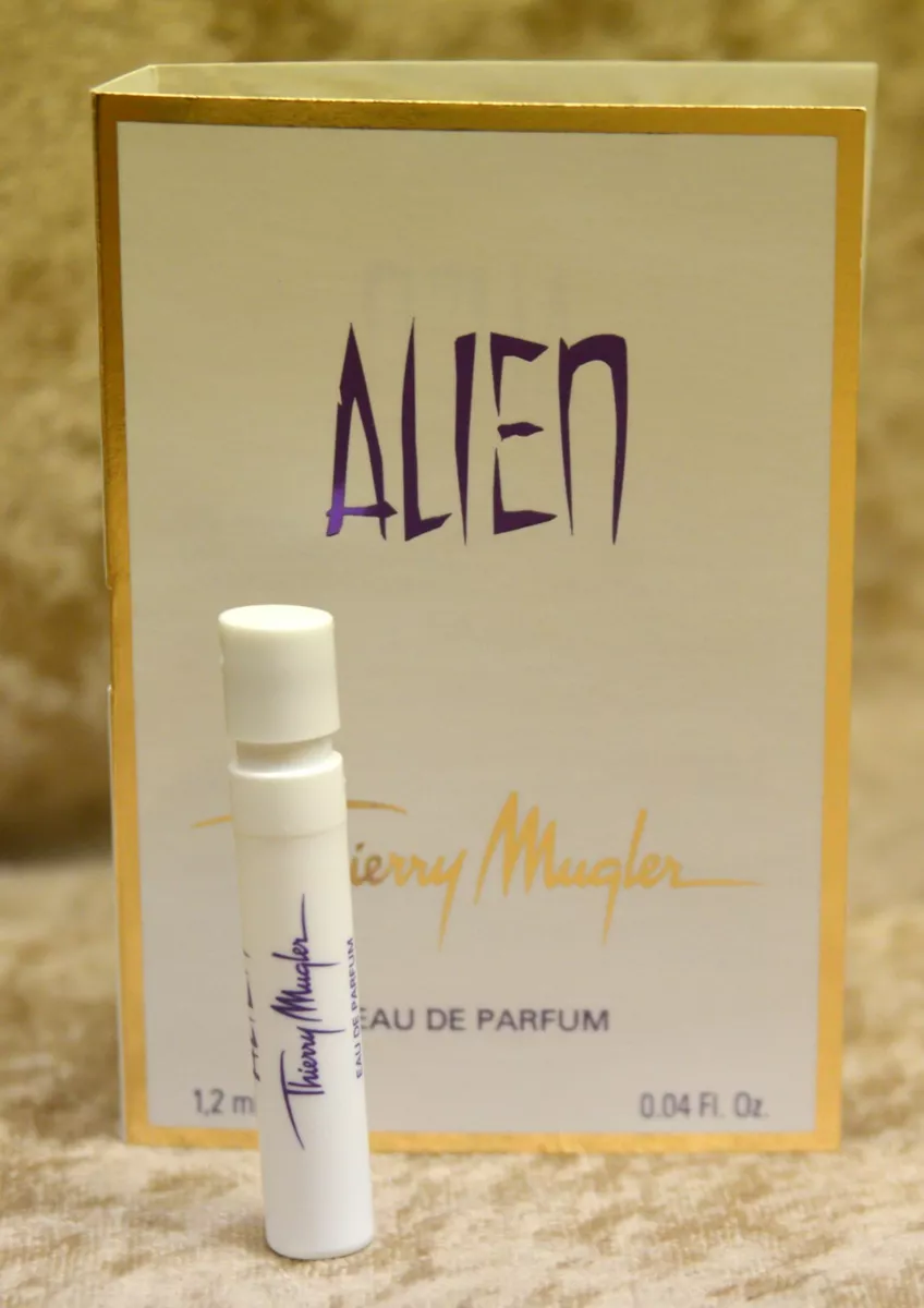ALIEN THIERRY MUGLER EAU DE PARFUM 1 x SAMPLE 0.0 4 FL. OZ 1.2 ML EACH
