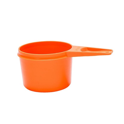 Tupperware 3/4 Tasse Messlöffel fett orange Vintage Ersatzküche 762 - Bild 2 von 7
