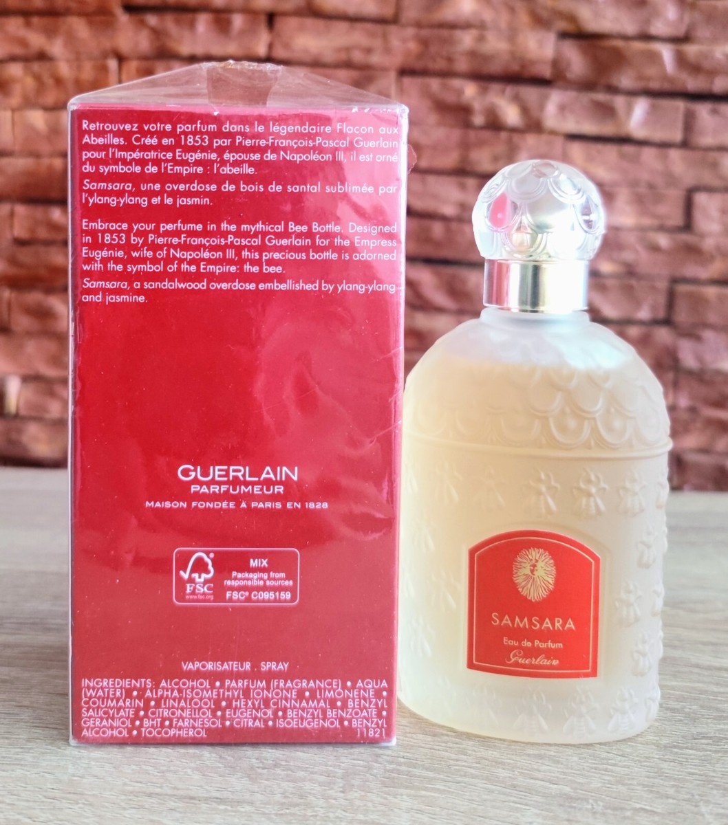 Guerlain Samsara Eau de Parfum Spray For Women 100ml 3.3 fl oz New