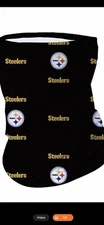 Steelers bandana/ Face Mask/ Neck Scarf/ Hair Band Multiple Use/NFL/