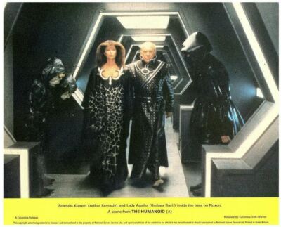 The Humanoid original 8x10 lobby card Arthur Kennedy Barbara Bach
