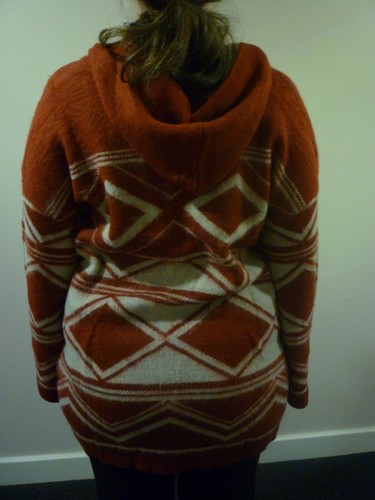 B.you Aztec Cape Cardigan Hygge Top Brand New With Tags Bnwt - New - UK 8 -10 - Picture 5 of 7
