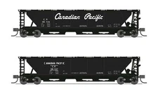 Broadway Limited 7260 N Scale CP H32 Covered Hopper (2)