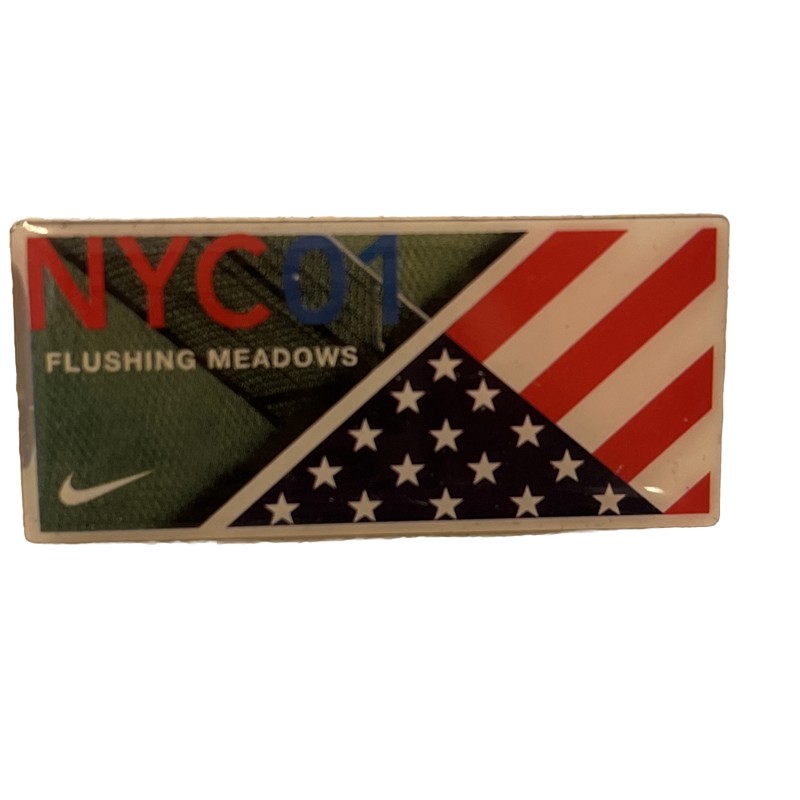 Nike Tennis US Open Lapel Pin Flushing Meadows, NY 2001