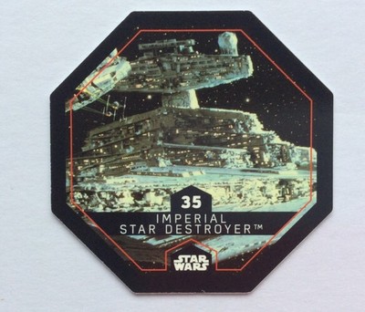 STAR WARS Token 35 IMPERIAL STAR DESTROYER Cosmic Shells E.Leclerc Collector