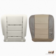 2002 - 2004 Ford Excursion Eddie Bauer Driver Bottom Vinyl Coverfoam 2 Tone Tan 2002 - 2004 Ford Excursion Eddie Bauer Driver Bottom Vinyl Coverfoam 2 Tone Tan