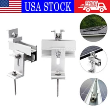 Universal Solar Panel Flat Mount Brackets Kit For RV, Roof, Boat, Shed, Ground
