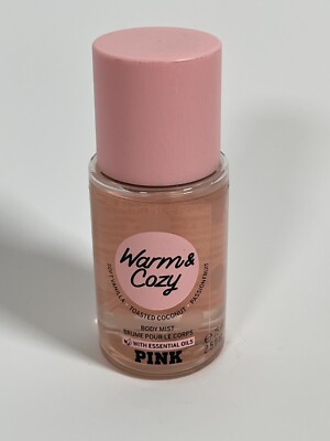 NEW Victoria's Secret PINK Warm & Cozy 2.5 OZ Travel Body Mist Spray Perfume