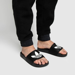 ADIDAS ORIGINALS ADILETTE LITE SLIDES Cloud White - Core Black FU8298 –  Shoe Gallery Inc