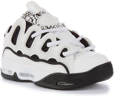 OSIRIS D3 2001 Suola Doppia con Lacci Skateboard Trainer Bianco - Main Image