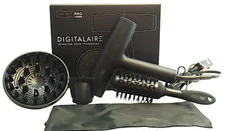 InfinitiPRO by Conair DigitalAIRE Hair Dryer with Brush, Volumizer & Carry Bag