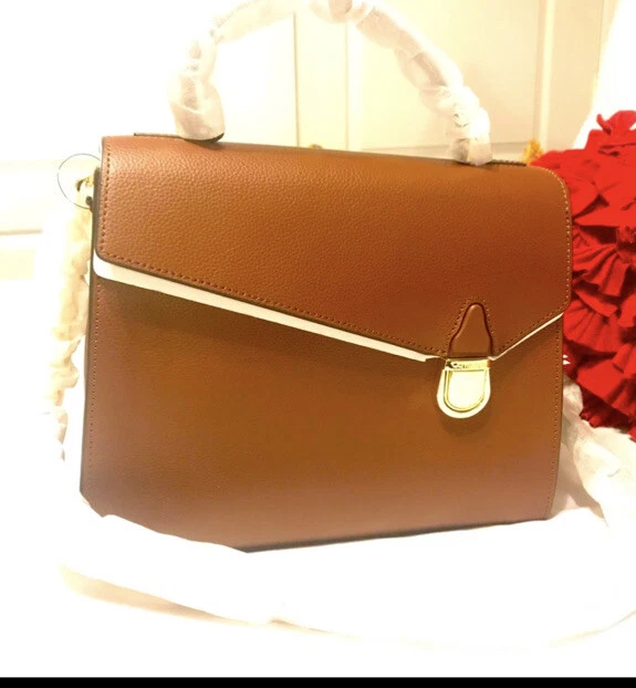 Calvin klein top handle satchel bag outlet
