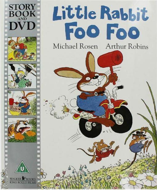 Time for a Story: Little Rabbit Foo Foo Book & DVD, Michael Rosen, New Book