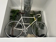 VINTAGE 1978 MASI STEEL TRACK BIKE - 58CM - ALL CAMPAGNOLO RECORD GROUP