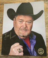 PWC Exclusive GOOD OL’ JR JIM ROSS Autograph With COA - WWE WWF WCW MSW AEW NJPW