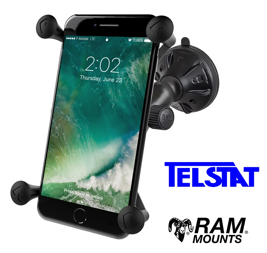 RAM Car Mount for iPhone 15 Pro Max, Pixel 8 Pro Samsung S23+ RAP-B-166-2-UN10U - Image 2 of 4