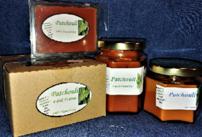 **NEW** Hand Poured Arousing Scents Soy Candles, Tarts & Votives - Patchouli 