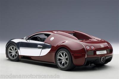 BUGATTI VEYRON L'EDITION CENTENAIRE(ITALIAN RED/ACHILLE VARZI)1:18