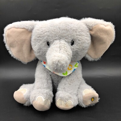 Smyths Elefant interaktives Plüsch-Alphabet singen beweglich 14 Zoll Lernspielzeug