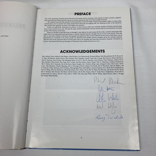 Felixstowe At Leisure Hadwen, Smith, Twidale, White & Wylie Signed Hardback Book - Picture 5 of 12