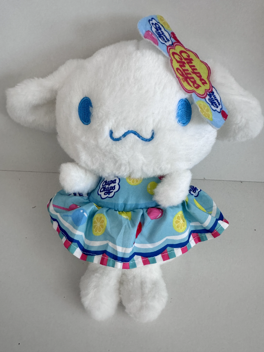Sanrio Cinnamoroll Chupa Chups Candy White Bunny Rabbit Plush Toy