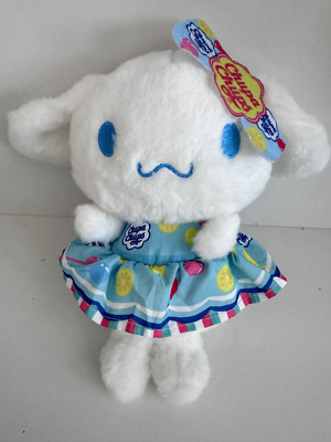 Sanrio Cinnamoroll Chupa Chups Candy White Bunny Rabbit Plush Toy 9 in