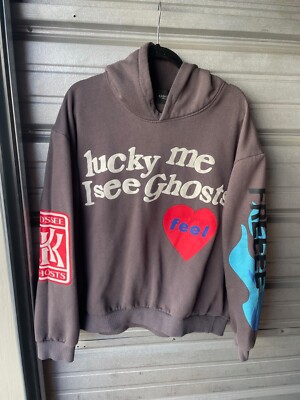 Ubuy Lucky Me I See Ghosts Hoodie Authentic Lucky Me I See Ghosts