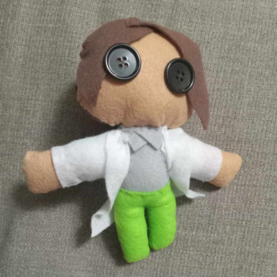 Reagan Ridley (Inside Job) custom handmade cartoon animation plush