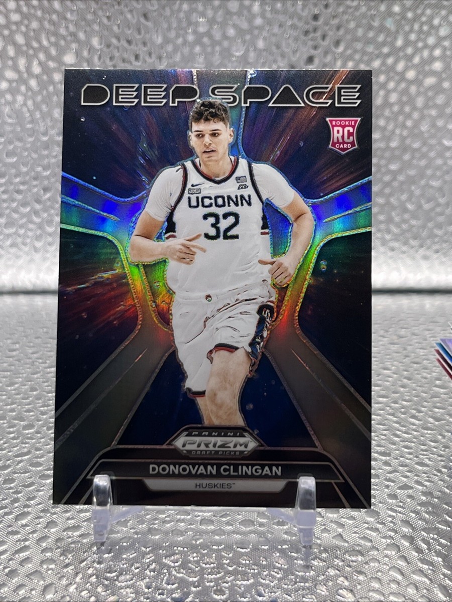 Donovan Clingan Rookie Card Deep Space Silver Prizm 2024 Prizm