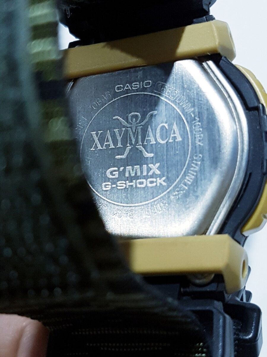 Vintage G-Shock DWM-100RX Xaymaca Reggae Jamica Army Green Vintage G-Shock DWM-100RX Xaymaca Reggae Jamica Army Green
