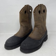 Georgia Men's Muddog Wellington SPR WP Work Boot Mississippi Brown Size 10 M 