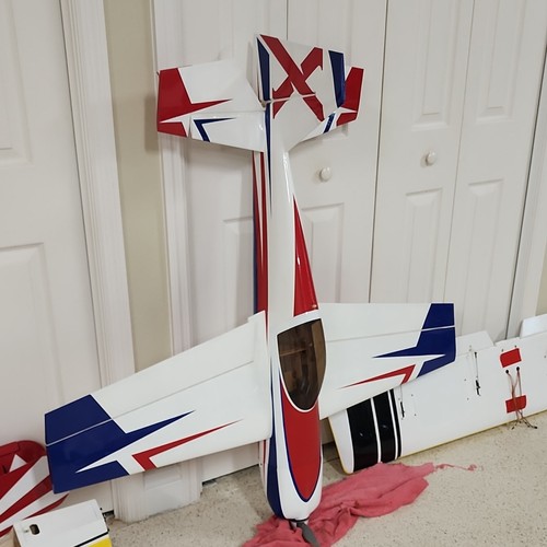 Extreme Flight R/C Electric Aerobatic & 3D ARF Wood Airplane White/Red/Blue