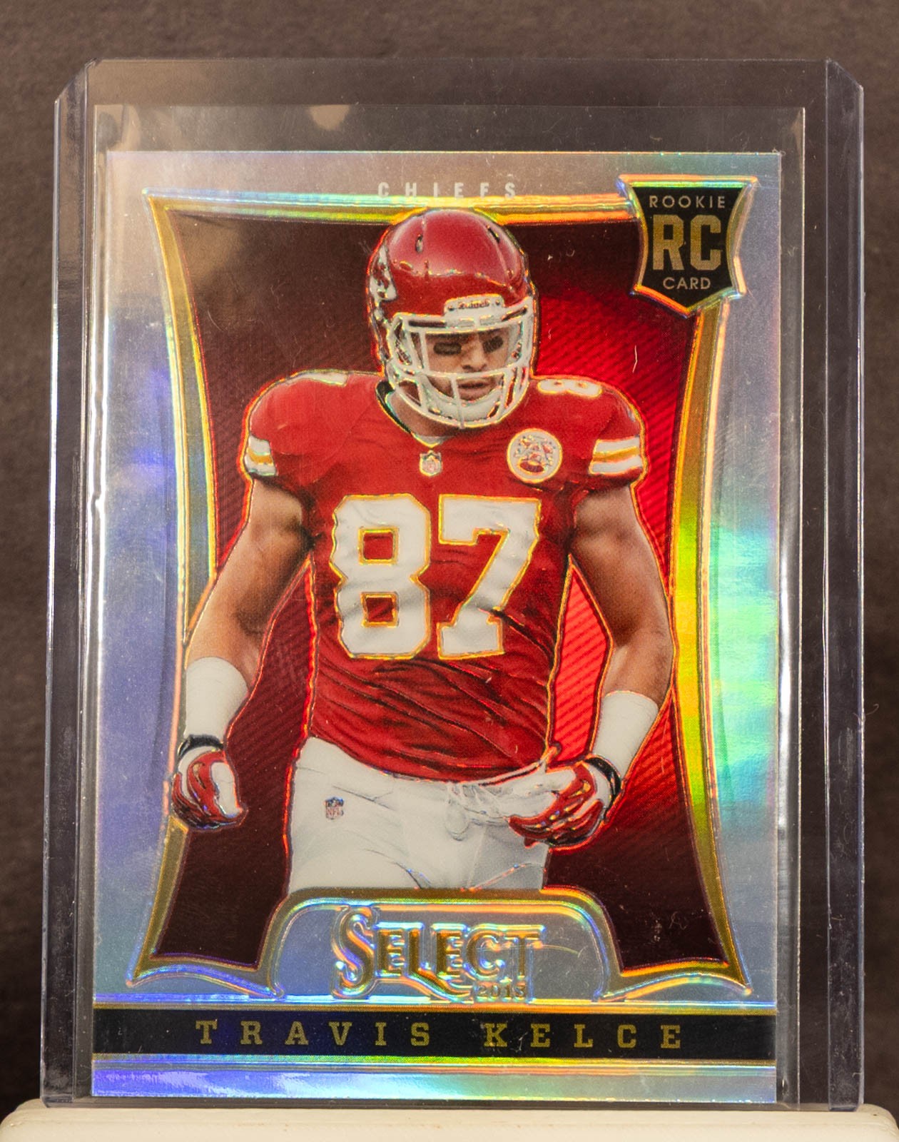 Travis Kelce 2013 Panini Select #242 Silver Prizm Rookie RC