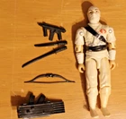 VINTAGE 1984 G.I. Joe Storm Shadow V1 - 100% COMPLETE - No Yellowing - FAST SHIP