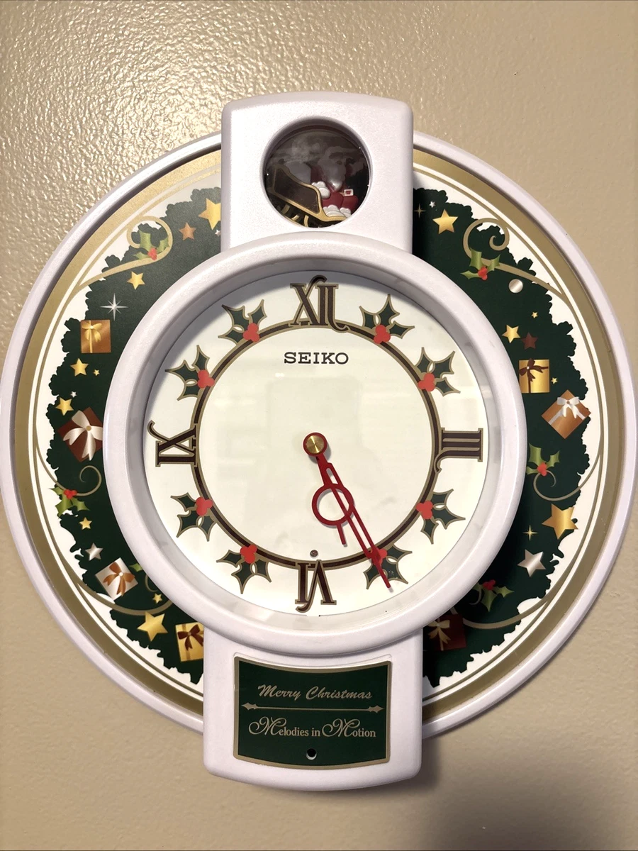 Seiko Holiday Wall Clocks for sale - eBay