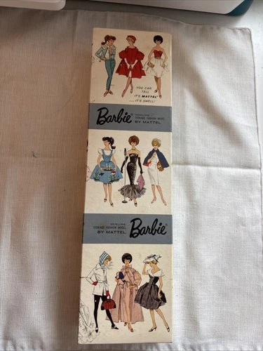 Rare! Vintage Mattel 1963 Dressed Doll Box
