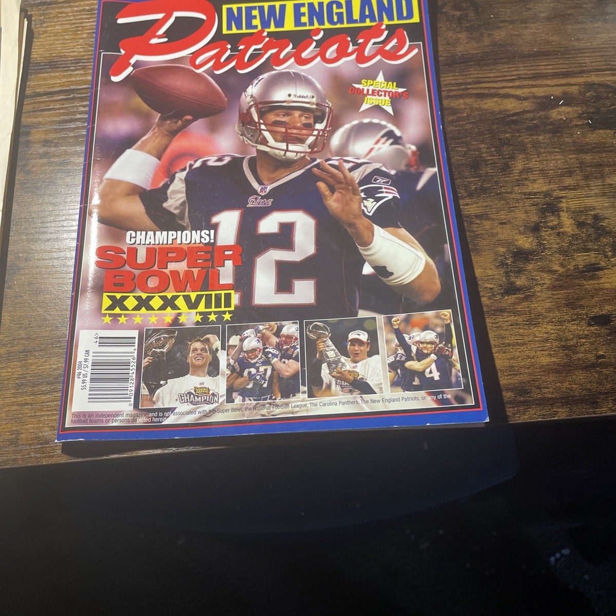 New England Patriots Super Bowl XXXVIII Special Collector's Issue