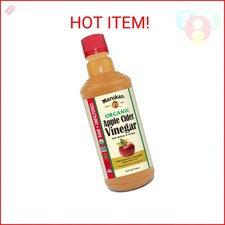 Marukan Organic Apple Cider Vinegar With Mother, Raw & Unfiltered, Apple Cider f