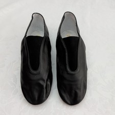 Bloch Dance Super Leather Slip On Jazz Shoe S0401L Size 9 Black