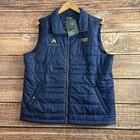 LL Bean Mountain Classic Puffer Vest Mens Large Regular Outdoor Full Zip Logo
