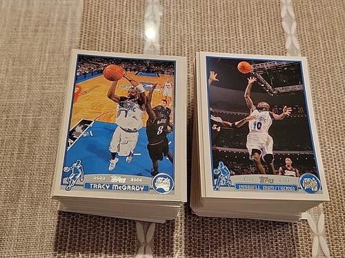 2003-04 Topps Basketball Near Complete Set (246/249) NO Bron Melo Wade - Picture 1 of 3