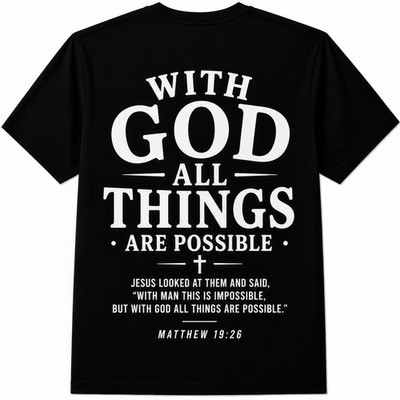 Sei still und erkenne Psalm 46 10 Bibelvers Christlicher Glaube Geschenk T-Shirt