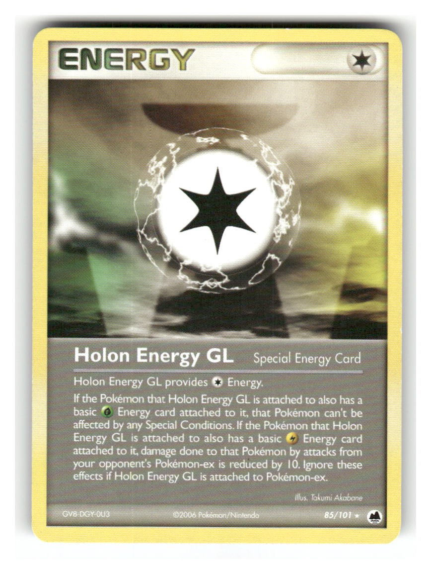 Holon Energy GL 85/101 Rare Dragon Frontiers Pokemon Lightly Played