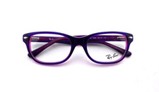 RAY-BAN RB1555 3666 PURPLE KIDS AUTHENTIC FULL RIM EYEGLASSES FRAMES 48-16-130