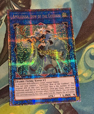 Yu-Gi-Oh! Konami Apollousa, Bow of the Goddess RA01-EN041 1st Ed starlight rare