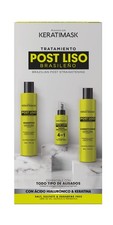 KERATIMASK Brazilian Straightening Post Kit  Shampoo 250ml  Conditioner ...