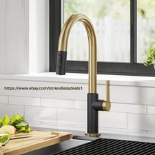 Kraus KPF-2820 Oletto Kitchen Faucet, 1.8 GPM Single Handle Pull Down, Faucet,