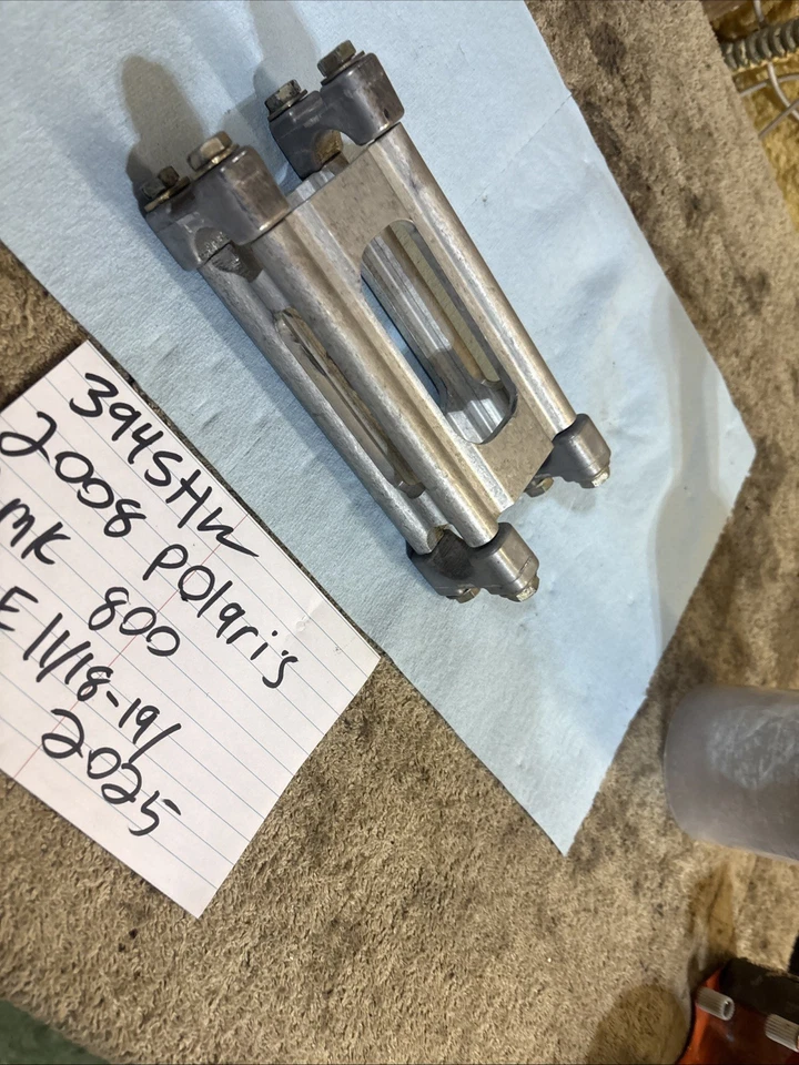2008 Polaris RMK 800 handlebar riser extension 394 - Image 4 of 4