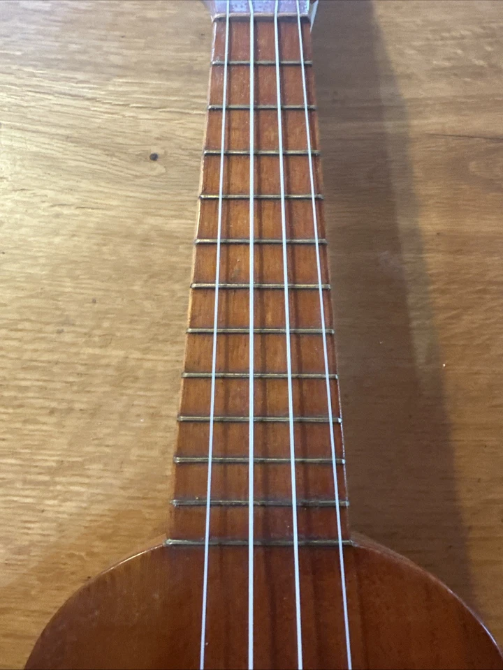 ORIG. 1915 KUMALAE GOLD AWARD P.P.I.E. KOA WOOD SOPRANO UKULELE - Image 4 of 4