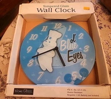 Vintage Pillsbury Doughboy 2007 Wall Clock New In Box